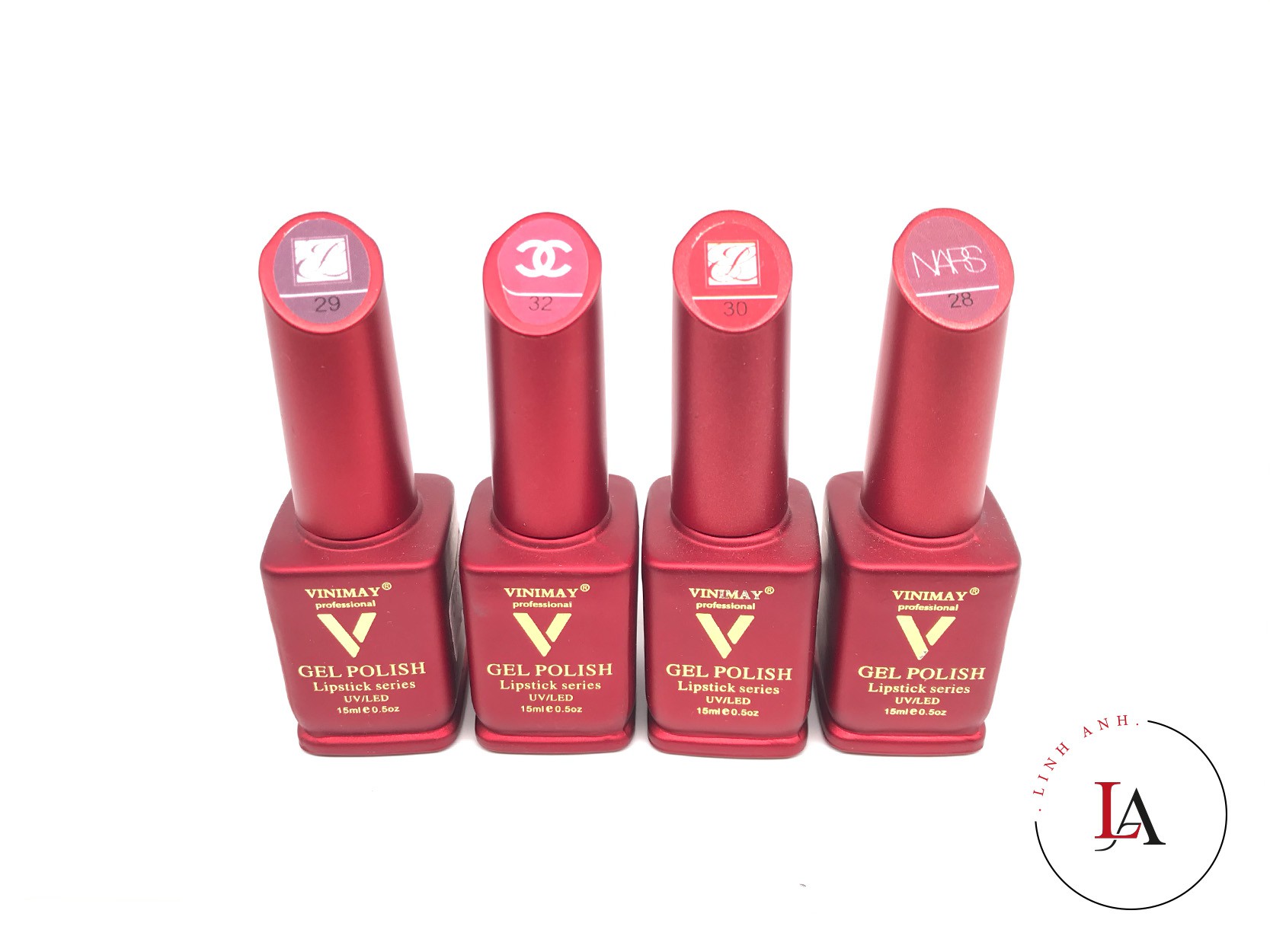Sơn móng gel Vinimay Mac đỏ